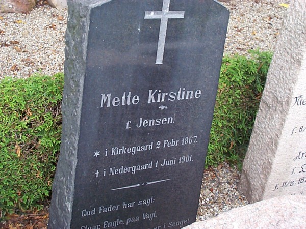 Jensen 1867 Mette Kirstine f. kirkegaard d Nedergaard.jpg